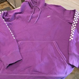 Vans purple hoodie